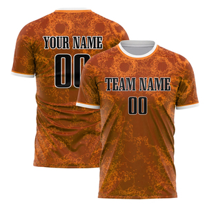 Camisetas de manga corta para equipo de cuello redondo para adultos, camisetas y camisetas de corte automatizado, ropa de fútbol, camiseta de fútbol - Product Image 1