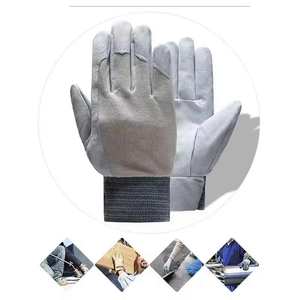 Anti <b>Slip</b> Assembly Gloves Leather Mix Customizable Multiple Colors Waterproof Moisture-Wicking Durable Adjustable Gloves - Product Image 5
