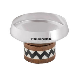 Bol à chocolat martelé or et noir, forme ronde, bol à bonbons design, martelé, vente en gros, nouveau bol à chocolat - Product Image 2