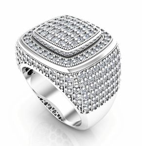 Bague tendance pour femme de qualité supérieure, personnalisable, en moissanite taille brillant, plaqué or 18 carats, certifiée IGI, bijoux de luxe - Product Image 3