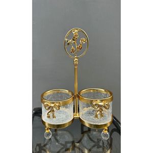 ขวดและขวดโหลสำหรับใส่ของ2li sosluk taşayak GOLD Renk - Product Image 2