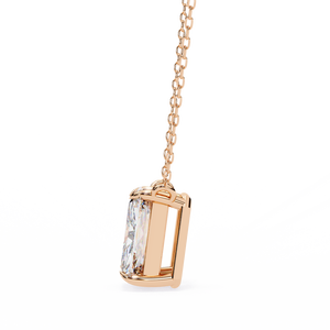Magnifique pendentif pour femme en or 18 carats avec diamants de laboratoire et breloques en diamant - Product Image 6