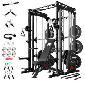 Achetez le nouveau pack machine M1-Pro original tout-en-un Power Cage avec ensemble de poids OEM DIY industriel pour salle de sport, garantie 3 ans - Product Image 2