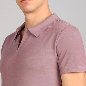 Camisa Contemporánea con Cuello Johnny, Corte Entallado, Tacto Suave y Estilo Urbano - Product Image 4