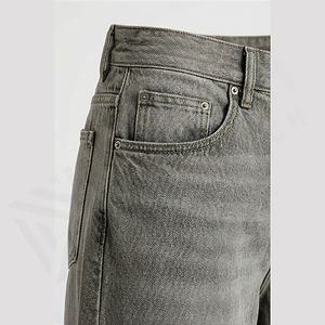 Pantalones Vaqueros de Mezclilla para Hombre 2025, Pantalones Ajustados, Vaqueros Ajustados para Hombre, Venta al por Mayor de Fábrica, Transpirables, Rectos, Servicio OEM - Product Image 5