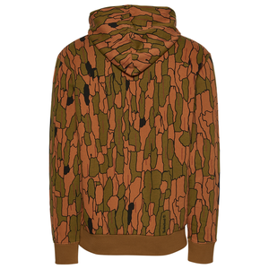 Felpa con Cappuccio Marrone Camo da Uomo Timberland in French Terry Casual, Taglia L, Ricamo 3D, Collezione Autunnale - Product Image 2