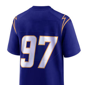 Conjunto de Uniforme de Fútbol Americano, Transpirable, de Manga Corta, en Tela Suave y Elástica de Poliéster y Spandex, Diseñado para Comodidad y Movimiento - Product Image 6