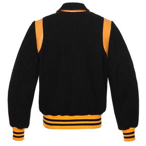 Veste universitaire prix de gros fabriquée sur mesure au Pakistan fabrication faite avec logo veste de grande taille bon marché de haute qualité - Product Image 5