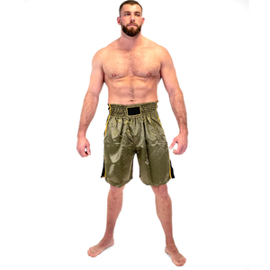 Pantalones cortos de boxeo y Muay Thai de alta calidad, cintura elástica, ropa de entrenamiento de tela ligera, pantalones cortos de boxeo para hombres de INDUSTRIAS INCREÍBLES - Product Image 2