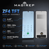 Pantalla de Repuesto Compatible de 6.7 Pulgadas para Teléfono, Pantalla TTF para Samsung Galaxy Z Flip 4, No Plegable y Libre de Huellas Dactilares, Venta al por Mayor