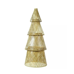 Diseño rústico bambú árbol de Navidad anidación alta calidad ecológico árbol de Navidad fiesta decoración handwicker de Vietnam - Product Image 1