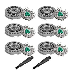 Cabezales de Repuesto para Afeitadora Eléctrica, Compatibles con la Serie de Afeitadoras Eléctricas Recargables, para Cara y Cuerpo, Resistentes al Agua y Lavables - Product Image 1