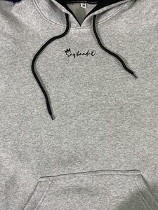 High Quality <b>Men's</b> Hoodies <b>Sweatshirts</b> Unisex Streetwear Pullover Wholesale Custom Hoodies Printed Logo <b>Grey</b> <b>Men</b> Hoodies - Product Image 3