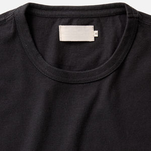 T-shirt en jersey de coton biologique pour homme, t-shirt d'été à manches courtes avec poche, t-shirt écologique à col rond pour homme - Product Image 5