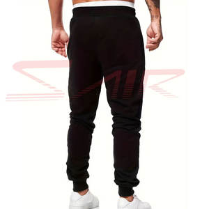 กางเกงจ็อกกิ้งทรงตรงสำหรับผู้ชาย น้ำหนักเบา ปรับแต่งได้ ผลิตจากผ้าฝ้ายโพลีเอสเตอร์คุณภาพพรีเมียม แห้งเร็ว ระบายอากาศดี สวมใส่สบาย - Product Image 3