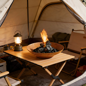 Brasero Moderno de Acero Corten de Primera Calidad para Exteriores, Parrilla para Barbacoa, Estufa Multifunción con Encendido Automático para Calefacción de Jardín y Patio - Product Image 2