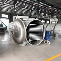 Lyophilisateur alimentaire industriel de 30m² / 300kg par lot avec contrôle PLC pour café, thé / Lyophilisateur de café liquide instantané