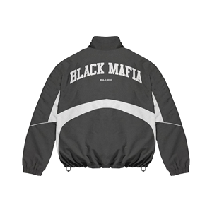 Winter Printed Plus Size Hooded <b>Running</b> <b>Jacket</b> Windbreaker <b>Lightweight</b> Fleece Breathable Tracksuit Set Custom Logo Wholesale - Product Image 5