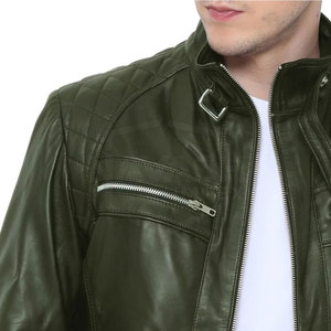 Custom Logo <b>Leather</b> <b>Jacket</b> Wholesale Price <b>Leather</b> <b>Jacket</b> For <b>Men</b> Breathable <b>Leather</b> <b>Jacket</b> - Product Image 2