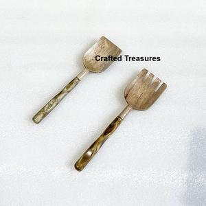 ชุดช้อนส้อมทำจากไม้มีด้ามจับทำจากหินขัดชุดเครื่องใช้บนโต๊ะอาหารตามสั่งของขวัญในงานแต่งงานดีไซน์ล่าสุด - Product Image 6