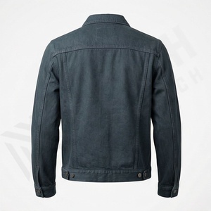 Vestes en jean en gros, d'occasion, unisexes, manteaux en jean pour hommes et femmes, style décontracté, disponibles en vrac, tendance, couleur personnalisée - Product Image 2