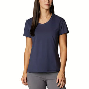 Camisetas de mujer de calidad superior Tela transpirable ligera disponible en diferentes colores Camiseta de mujer - Product Image 5