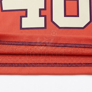 Men's Orange <b>Purple</b> American Football Jersey V Neck Short Sleeve Number 46 Sublimated Print Moisture Wicking Breathable <b>Mesh</b> - Product Image 6