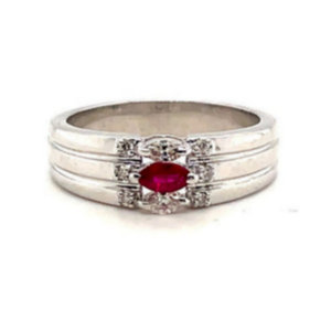 Bague classique en saphir royal et diamant pour femme en argent sterling. 925 pour mariage et fête porter des bijoux en saphir bleu naturel - Product Image 3