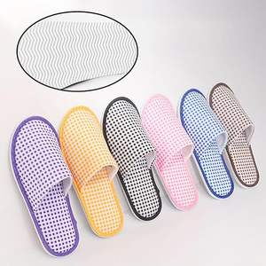 Direct From Factory High Quality Best Selling Disposable Spa <b>Slippers</b> Soft Cotton Hotel <b>Slippers</b> for Travel From Bangladesh - Product Image 2