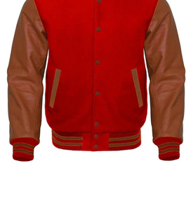 Latest Design Versity <b>Jacket</b> <b>Men</b> Wholesale Custom Wool Winter Plus Size High Street Style <b>Jackets</b> with Custom Colors & Sizes - Product Image 5