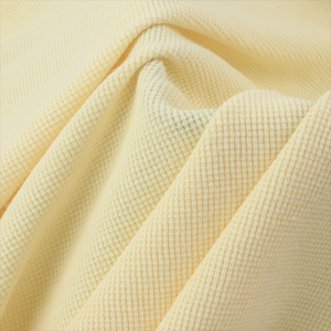 2024 vente chaude en gros gaufre côtes tricoté 100% coton pull tissu pour vêtement vêtements tricoté tissu - Product Image 6