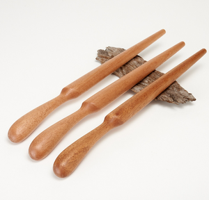 Avena de madera Spurtle Utensilios de Cocina 3 PCS Acacia Cuchara agitadora de avena de madera Spurtle Agitador - Product Image 1