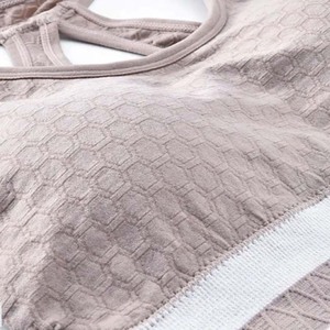 Soutien-gorge de sport sans couture à une épaule pour femmes Design personnalisé Fitness Yoga Wear Toutes les tailles Couleurs Spandex Polyester Plus Size - Product Image 5