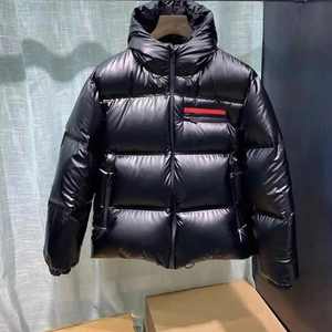 Chaqueta Acolchada Negra Personalizada, Chaqueta con Capucha de Invierno, Estilo Griego, Ropa de Abrigo Cálida y Moderna, Venta al por Mayor para Hombre y Mujer - Product Image 6