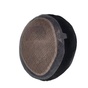 Peluca de Cabello Humano Remy Indio Miraje Modelo Taz Hair BD con Ondas Profundas Sueltas y Ondas Corporales, Base de Encaje y PU - Product Image 1