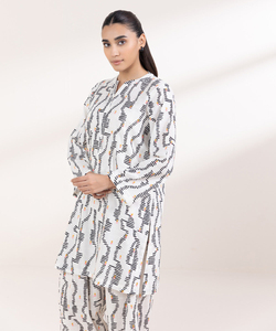 OEM Custom Digital Printing Embroidered Georgette Silk <b>Women's</b> Breathable Wrinkle Free Slim Fit Kurtis Kameez Direct Factory - Product Image 5
