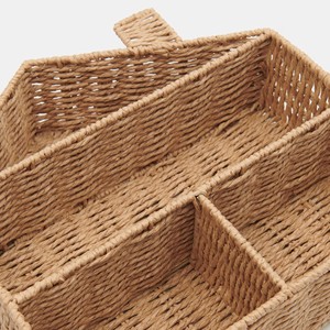 Étagère suspendue en forme de maison en jonc de mer nouvelle conception bibliothèque montée en jonc de mer attrayante pour la décoration - Product Image 3