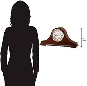 H.M.A., montre de table nautique en bois antique, montre à quartz maritime vintage pour la maison, le bureau ou la cabine - Product Image 4