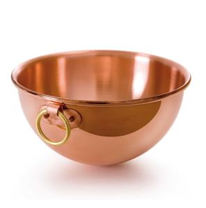 Bol en métal fait main finition cuivre ensemble de service à vaisselle bol de cuisine durable article taille personnalisée - Product Image 1