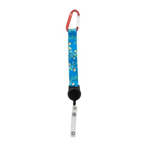 Porte-clés YoYo en RPET pour porte-badges - Accessoire écologique - Product Image 6