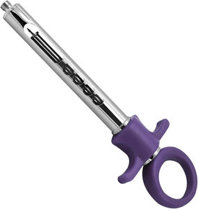 Jeringa de Aspiración Dental de Acero Inoxidable, Jeringa Manual con Agarre Ergonómico para Uso Odontológico - Product Image 6