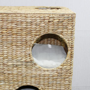 Camas para Gatos Artex Dong Thap, Casa para Gatitos de Interior, Cueva para Gatos de Ratán Tejida a Mano, Cubo para Mascotas, Casas para Gatos - Product Image 4