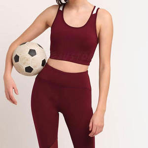 บราโยคะแบบสปอร์ต ออกแบบเองได้ เรียบง่าย น้ำหนักเบา รองรับดี มีโลโก้ด้านหน้า ชุดออกกำลังกายสำหรับผู้หญิง สินค้ามาใหม่ ราคาดีที่สุด - Product Image 1