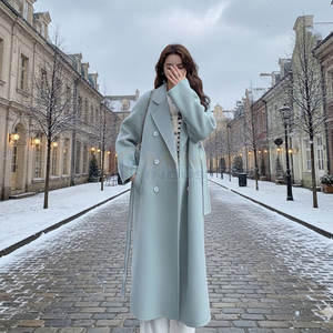 Abrigo de Mujer de Moda para Invierno, Nuevo Estilo, Abrigo Largo, Talla Grande, Abrigo Largo Cálido de Nueva Moda con Logotipo Personalizado, Servicio OEM - Product Image 5