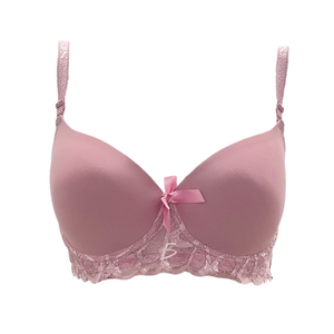 Reggiseno in pizzo con 3 gancetti posteriori taglia unica da donna, push-up, traspirante, tinta unita, senza spalline, senza ferretto, monopezzo, stampato, sexy e di tendenza - Product Image 5