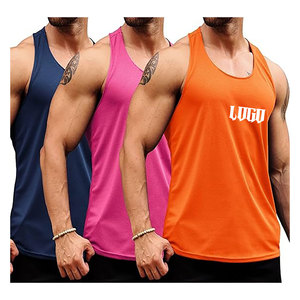 Nouveau design personnalisé col rond débardeur pour hommes Premium haute qualité entraînement vêtements de fitness gilet style pour la course - Product Image 3