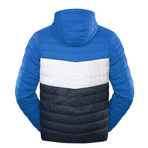 Veste matelassée d'hiver pour homme, grande taille, chaude, pour l'extérieur, avec col montant, en toile, rembourrée en polyester, vente en gros - Product Image 2