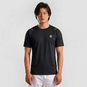 เสื้อเชิ้ต Performa Casual Streetwear สีดำ ผ้าฝ้ายออร์แกนิก 100% เนื้อผ้าถักน้ำหนักเบา พิมพ์ลายด้วยเทคนิคซิลค์สกรีน - Product Image 1