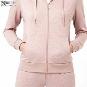 Chándal de moda para correr de alta calidad para mujer/ropa informal talla adulta chándal liso con cremallera para mujer de lujo - Product Image 5
