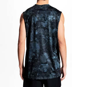 Débardeur pour homme en coton respirant, style hip-hop, vente en gros, best-seller, pour la salle de sport, fitness, séchage rapide, col rond, sans manches - Product Image 3